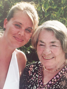 Steffi und Mama